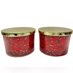 NWT! ⛄️ 15 oz. Lady Jayne Frosty Pine Christmas Holiday Jar Candle 25 Hr. Burn